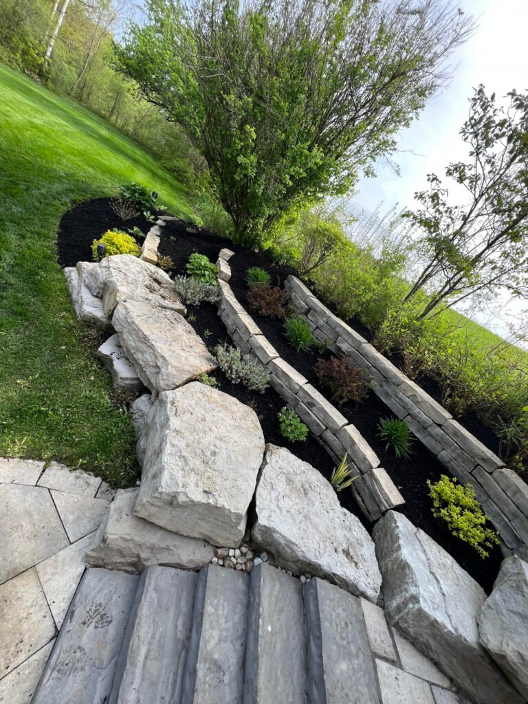 Mulch, Stone, delivery Installation